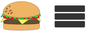 hamburger menu website